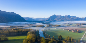 Tiroler Ache bei Übersee am Chiemsee